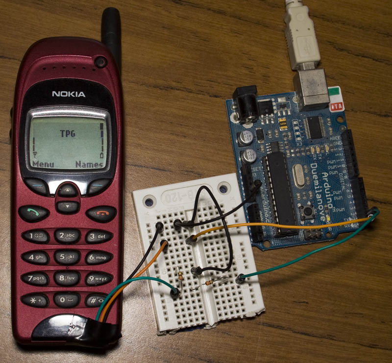 Arduino Nokia Serial Sms