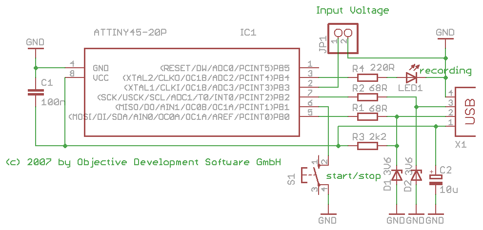 Playing Around With V Usb For Avr Insidegadgets