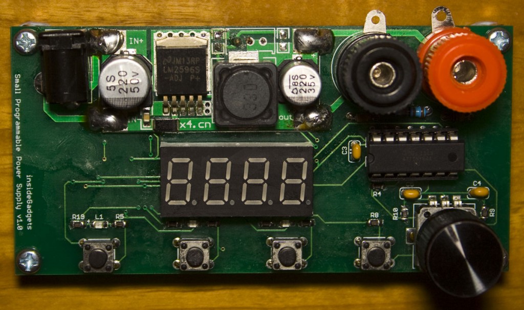 Small Programmable Power Supply v1.0 Released « insideGadgets